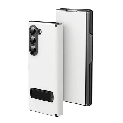Luxury Leather Magnetic Kickstand Case
