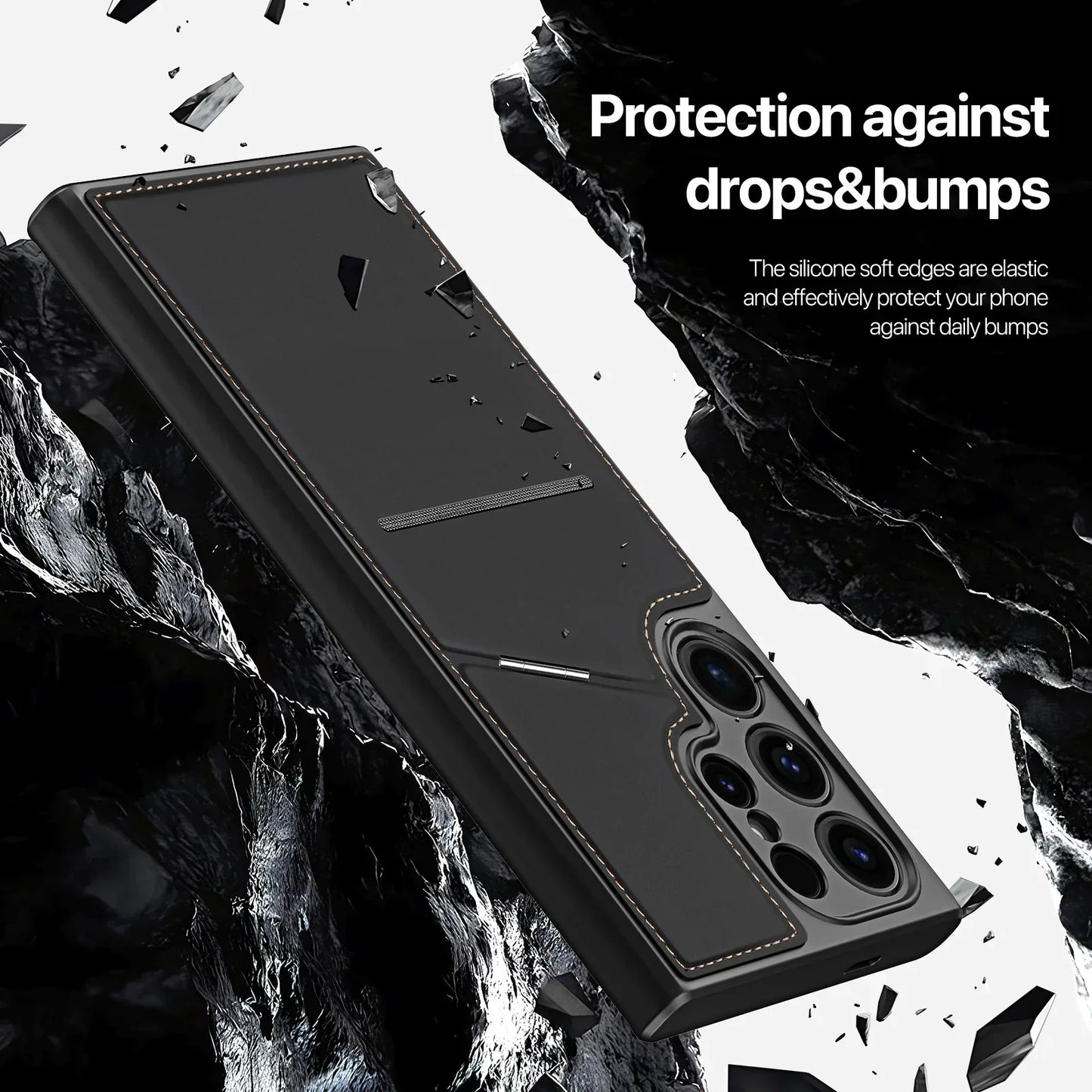 MagFold Pro Leather Case For Galaxy S25 & S24 Series