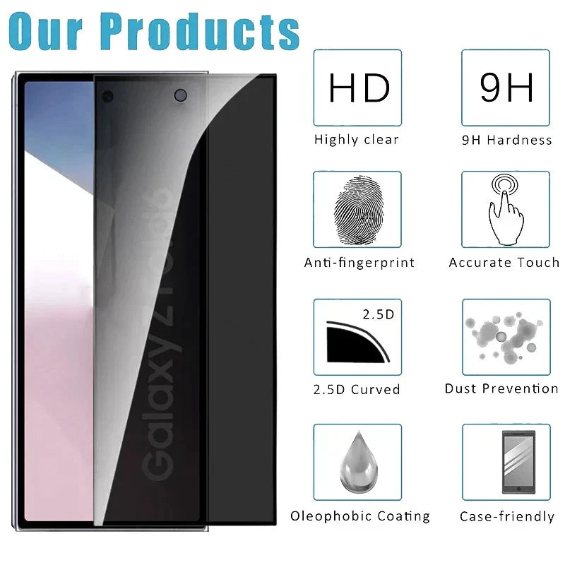 Privacy Anti-Spy Screen Protector for Galaxy Z Fold Series