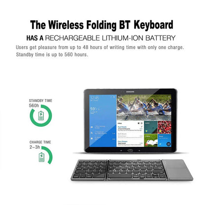 Portable Folding Wireless Keyboard For Z Fold Series - Odin case