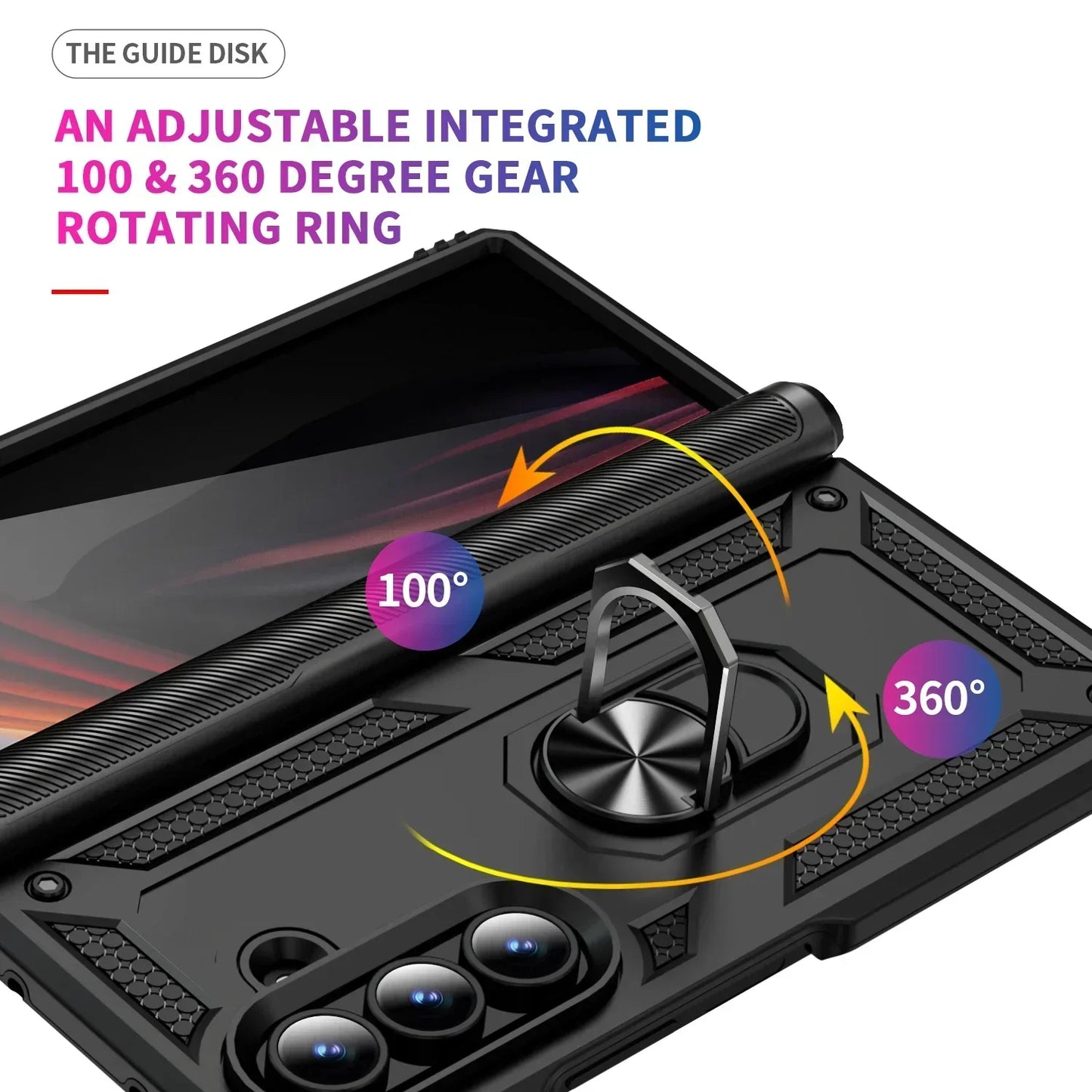 FortiFold Armor – Rugged Kickstand Case for Galaxy Z Fold Series