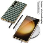 Samsung Galaxy S24 Luxury Leather Case - Odin case