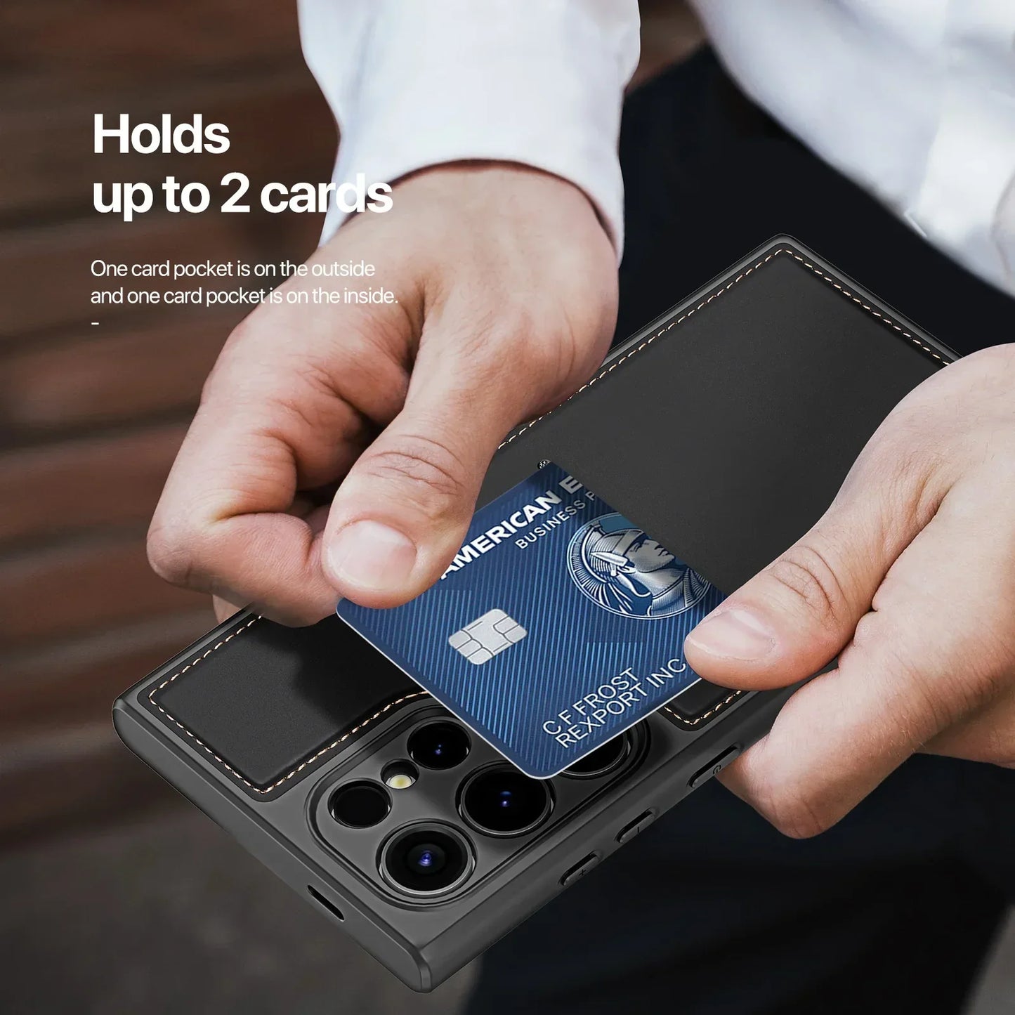 MagFold Pro Leather Case For Galaxy S25 & S24 Series
