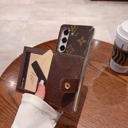 Luxury Wallet Case for Z Fold